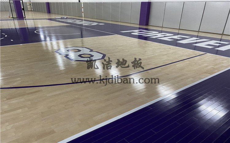 杭州曼巴篮球中心木地板项目